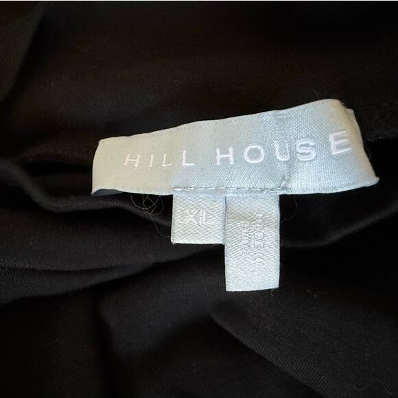 Hill House Mock Neck Long Sleeve Black Bodysuit Size XL X-Large - Picture 5 of 5